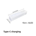 Wireless Motion Sensor LED Light – USB-C Rechargeable